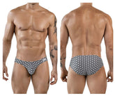 Clever 1857 Cuadricula Bikini Farbe Weiß